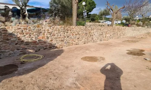 construcción muros